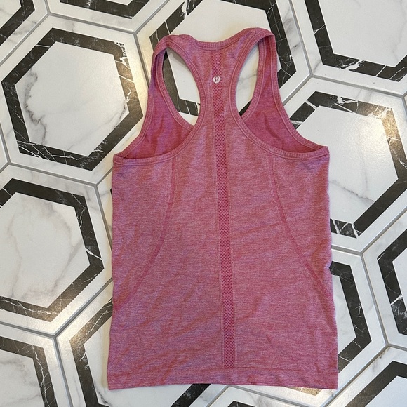 lululemon athletica Heather Raspberry Racerback Tank - Picture 2 of 4